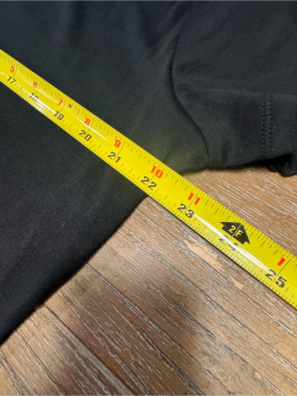 Eddie Bauer Black V-Neck Short Sleeve Tee - Picture 3 of 6